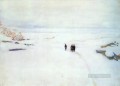 el invierno rostov el gran paisaje nevado de 1906 Konstantin Yuon